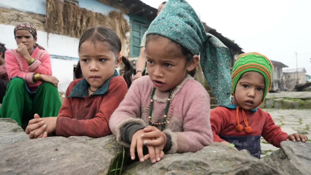 three childrens