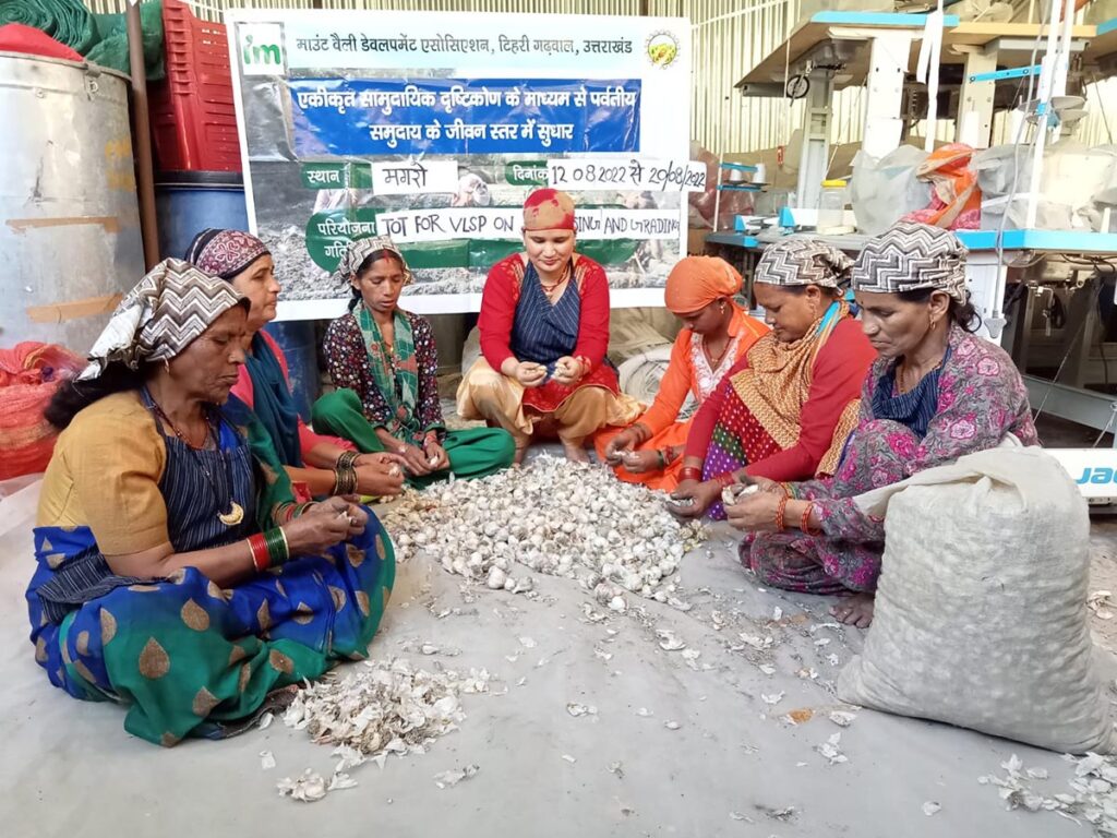 Improved standard of living with enhanced income in agriculture.